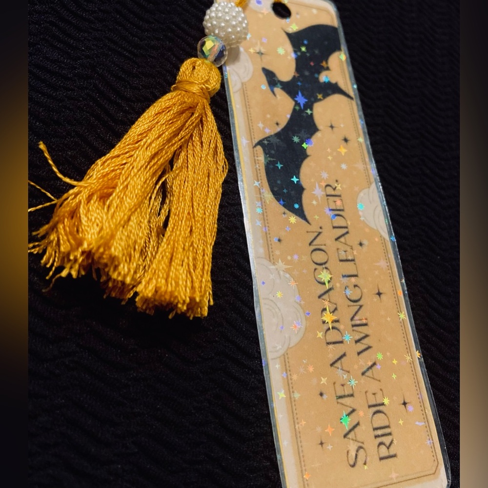 Fourth wing bookmark